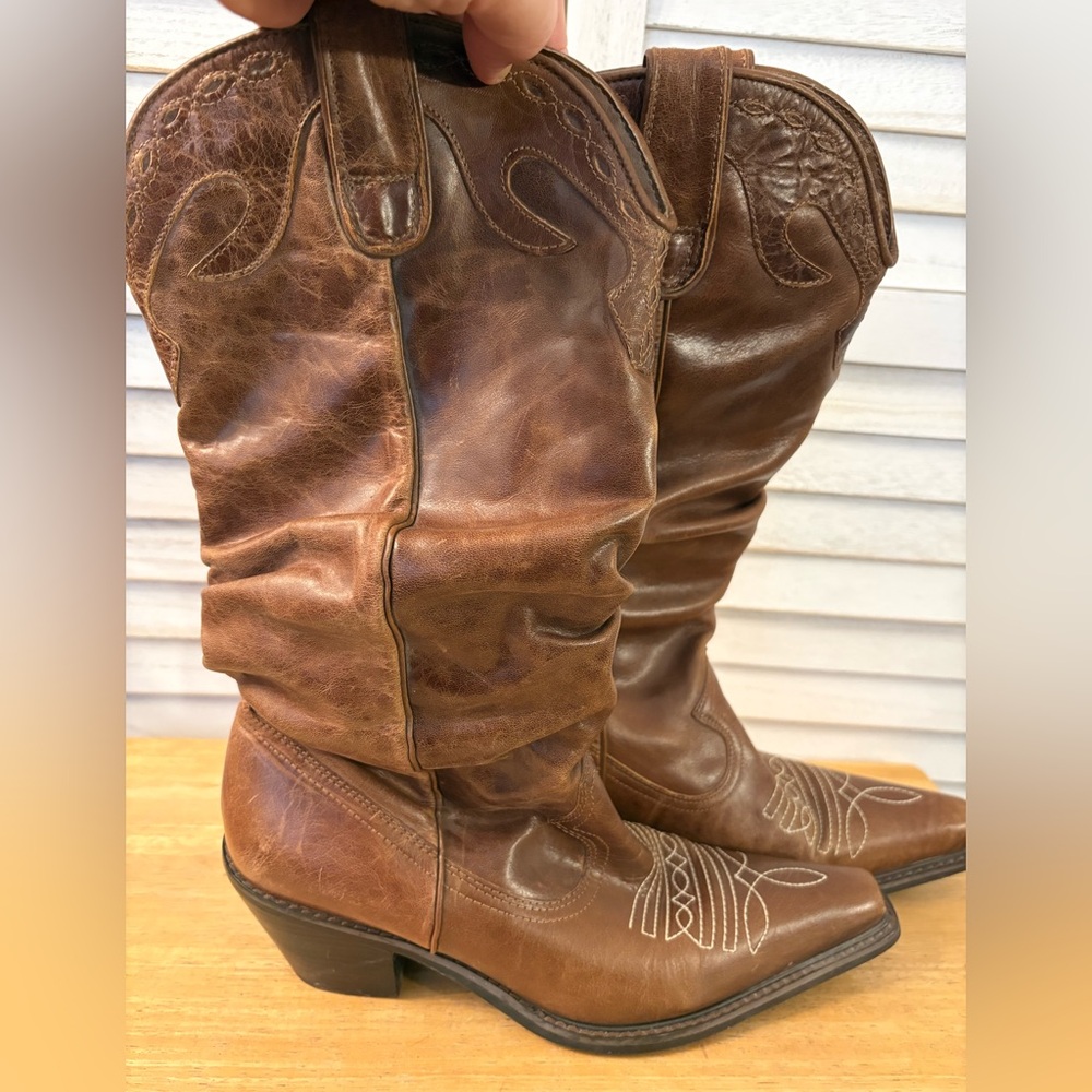 Steve Madden Slouch Cowboy  Boots Sz 8